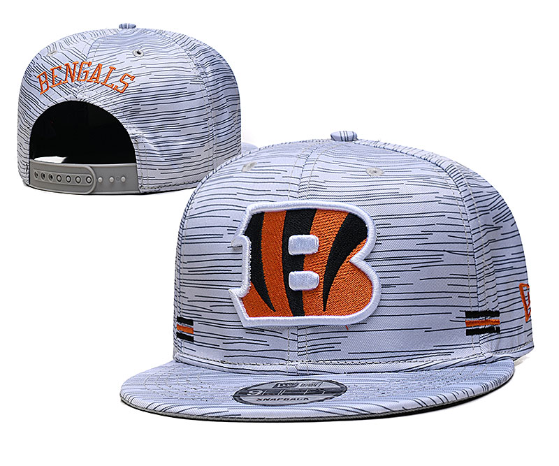 2021 NFL Cincinnati Bengals Hat TX604->->Sports Caps